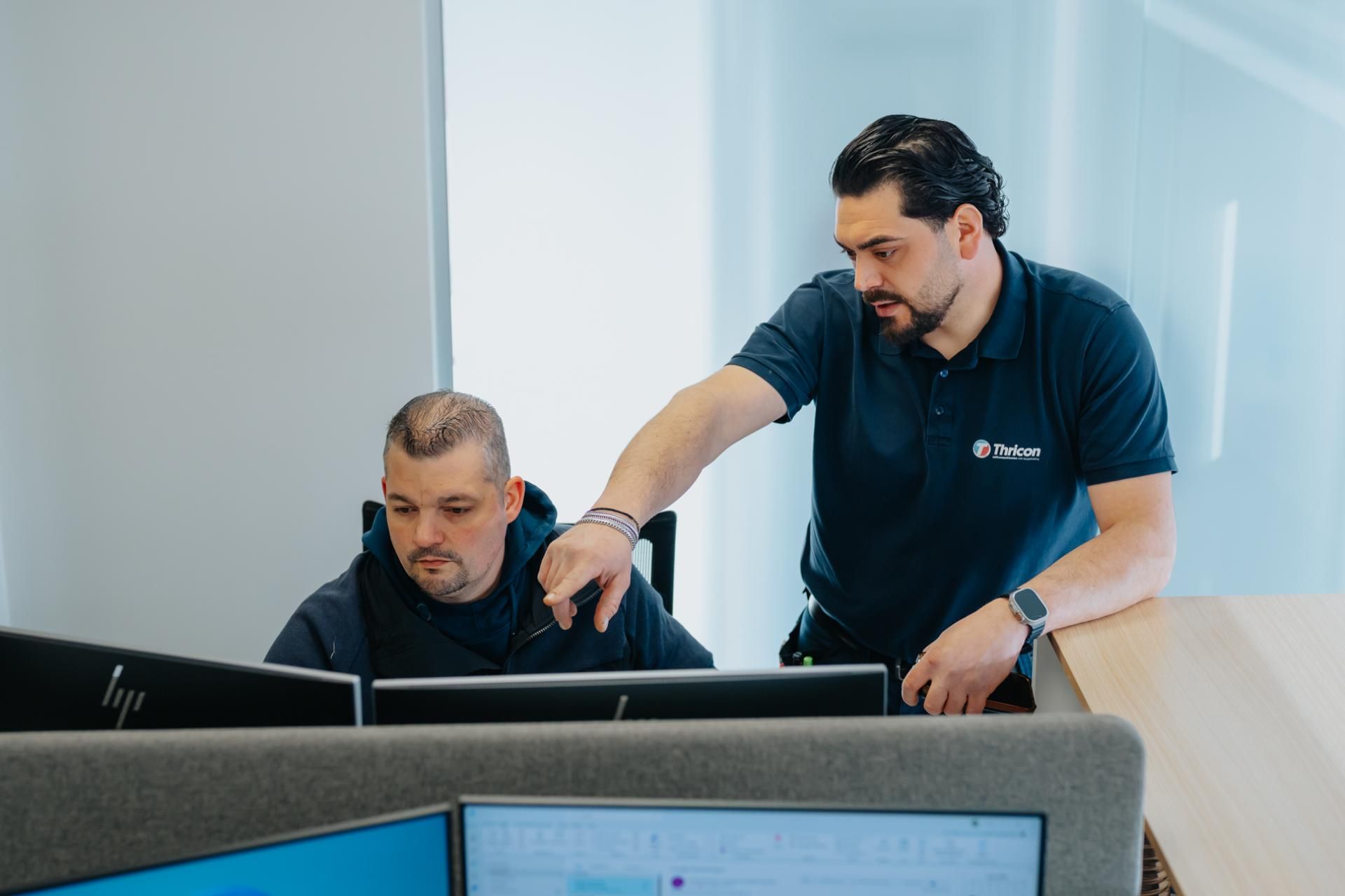 Collega's bespreking computer